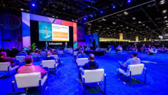 The Technology Innovations Stage at InfoComm 2021.