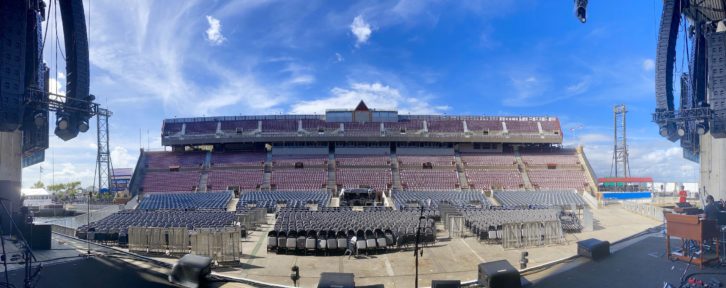 A Dave’s Eye View at the Northwell Health at Jones Beach Amphitheatre in Wantagh, NY. PHOTO: Clive Young