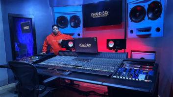Alex “Mixedbylex” Romero upgraded the main room at his Grand Bay Recording Studios in Tampa with an SSL Origin.