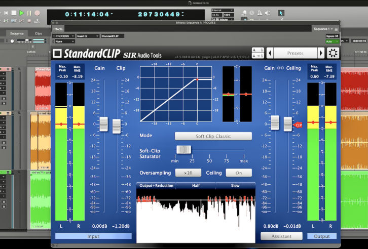 SIR Audio Tools StandardCLIP Plug-in