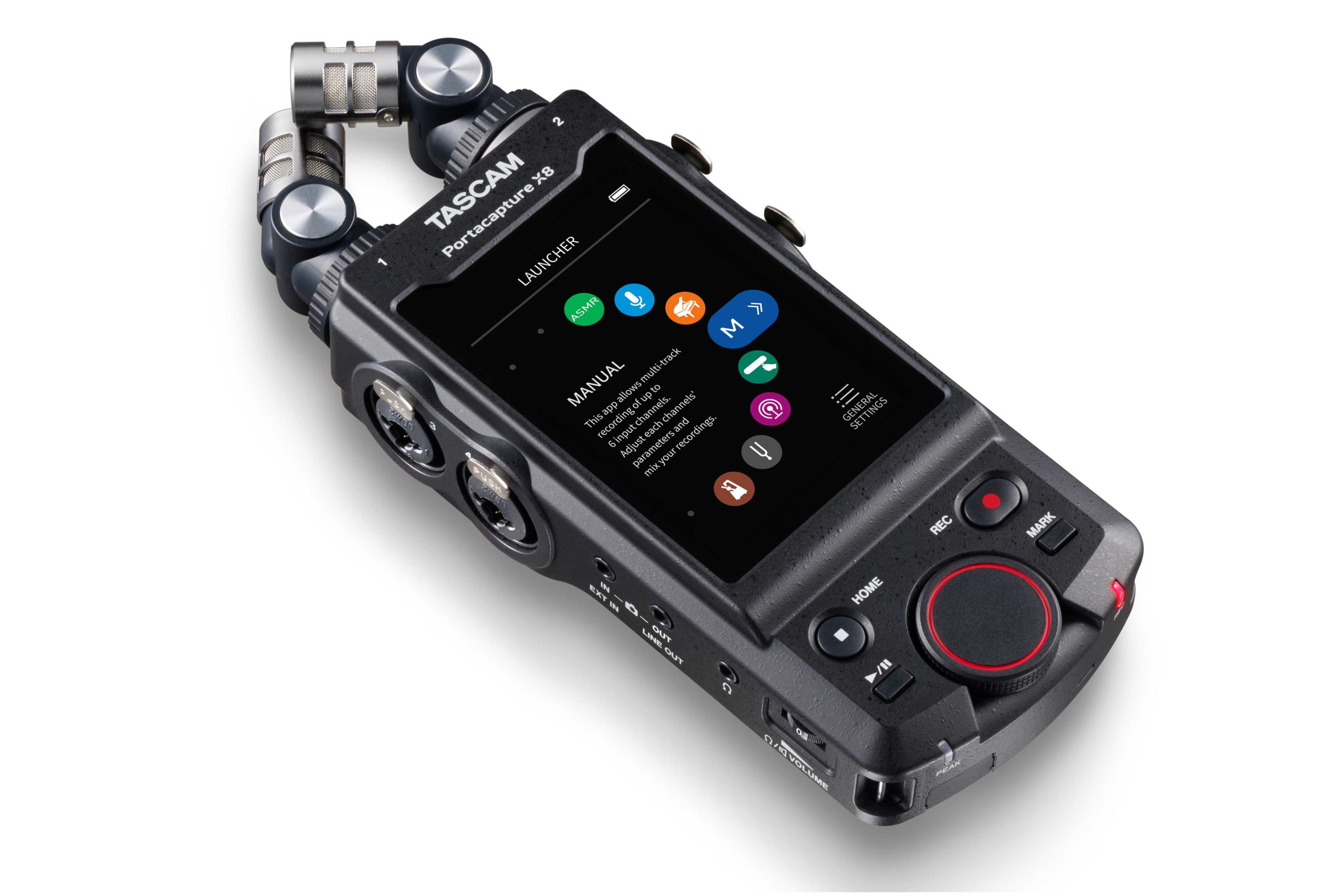TASCAM Announces the Portacapture X8 High Resolution Adaptive Multi