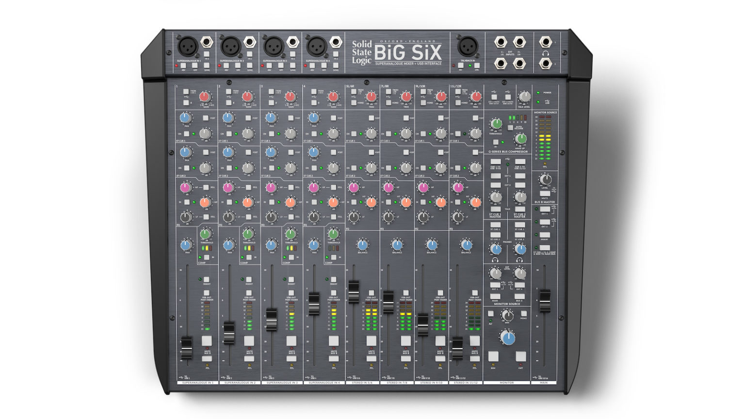 Solid State Logic BiG SiX Mixer Launches