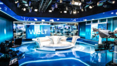 German TV news channel WELT’s new Berlin broadcast studio
