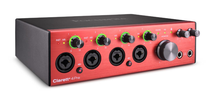 Focusrite Clarett+ 4Pre