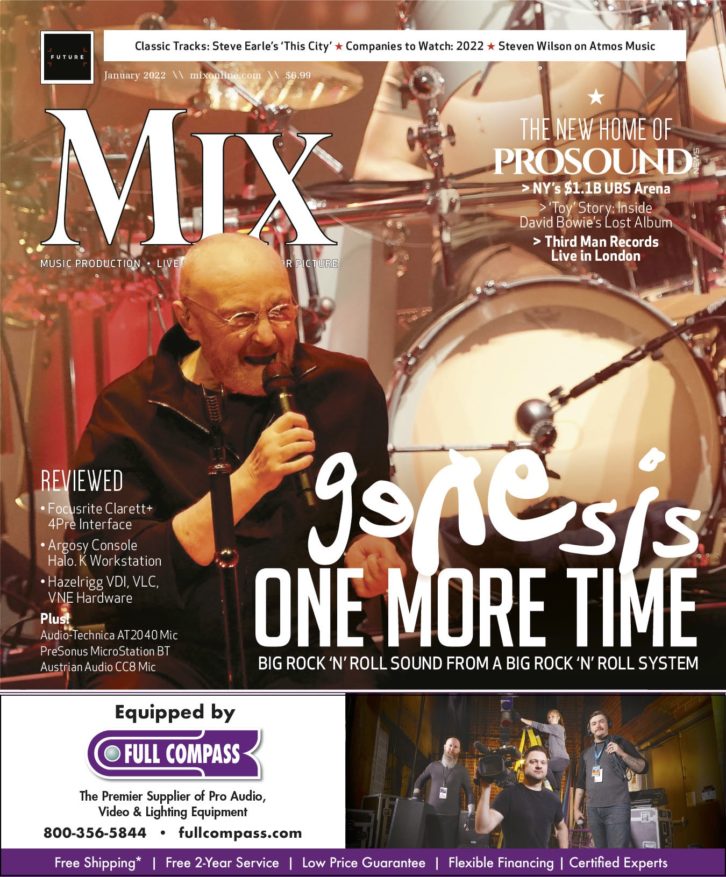 The cover story to the January, 2022 issue of Mix. 