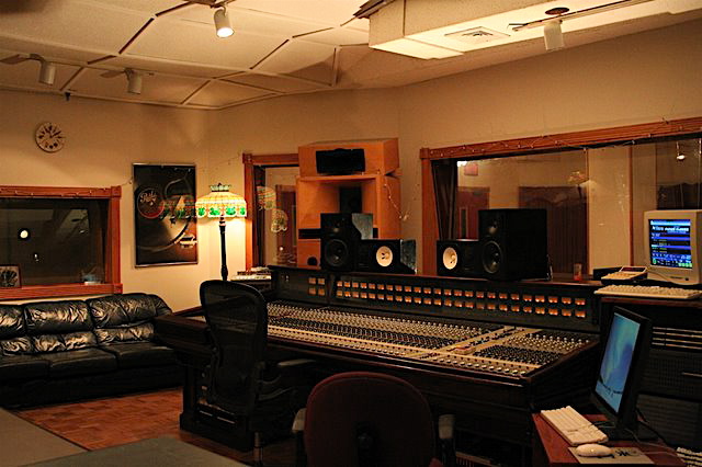 Sear Sound Studio C Control Room.
