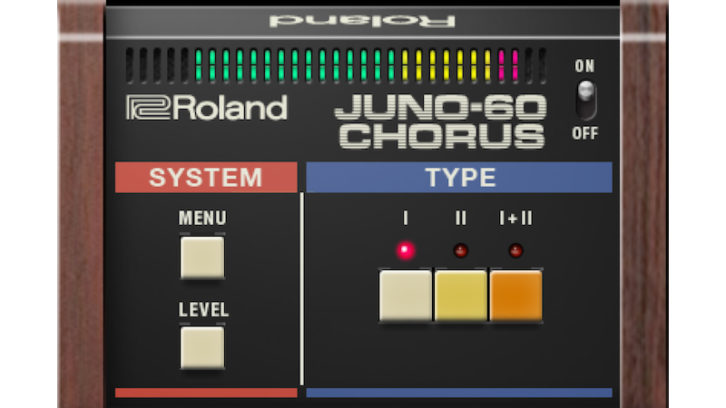 Roland JUNO-60 Chorus Plug-In