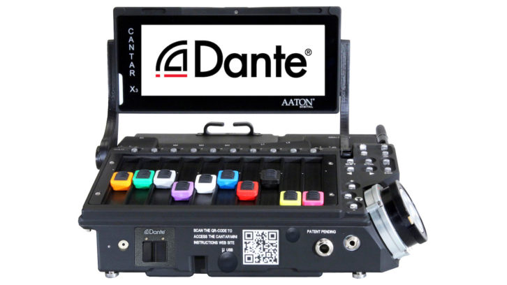 Aaton-Digital’s CantarMini mulitrack digital sound recorder