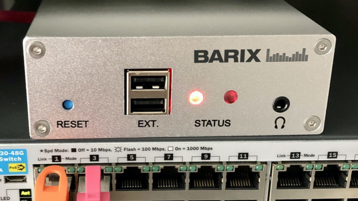 Barix Exstreamer MPA400 IP Audio Decoder/Amplifier 