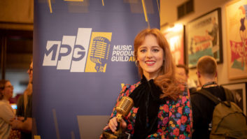 Hannah Peel who won the MPG Award for UK Original Score Recording Of The Year in 2021.