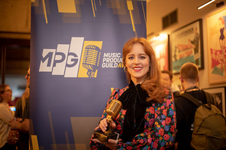  Hannah Peel who won the MPG Award for UK Original Score Recording Of The Year in 2021.