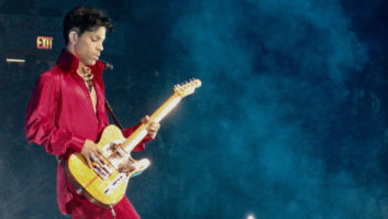 Prince, circa 2011. Photo by Clive Young for Pro Sound News.