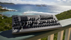 Roland JD-08 Sound Module, on location in St John, USVI.