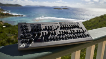 Roland JD-08 Sound Module, on location in St John, USVI.