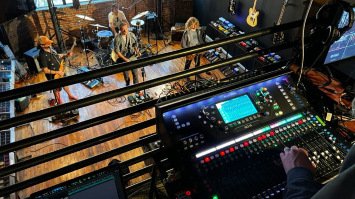 The Volume streaming studio in Nashville.
