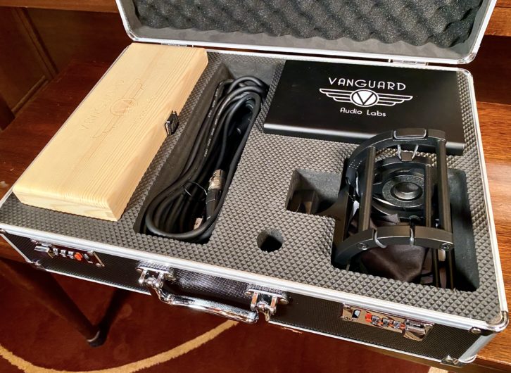 The full Vanguard Audio Labs V13 gen2 microphone kit.