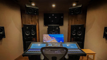 Starstruck Entertainment's new Dolby Atmos for Music mix room.
