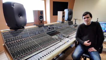 Jesús Rovira, bassist and composer for Catalan rock band Lax ‘n’ Busto, has added a pair of Genelec’s The Ones 8361 three-way coaxial monitors to his studio.