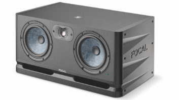 The Focal Alpha Twin Evo is designed to be deployed horizontally.