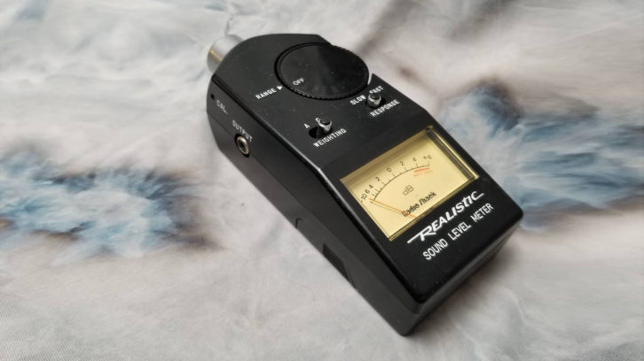 The analog RadioShack SPL meter we all remember.
