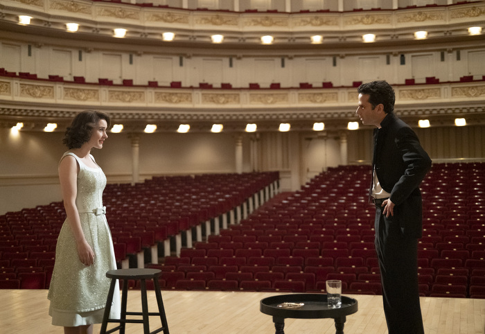 The Season 4 finale — “How Do You Get to Carnegie Hall" — takes viewers from police raids to the stage of Carnegie Hall. PHOTO: Amazon Prime Video.