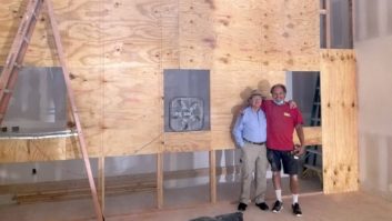 Bruce Black, left, and Craig Alexander posing with their handiwork. PHOTO: Bruce Black, brucedblack@gmail.com