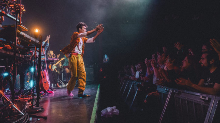 Jacob Collier began his Djesse world tour in April with a pair of dLive systems on FOH and monitors. Photo: Mogli Maureal 