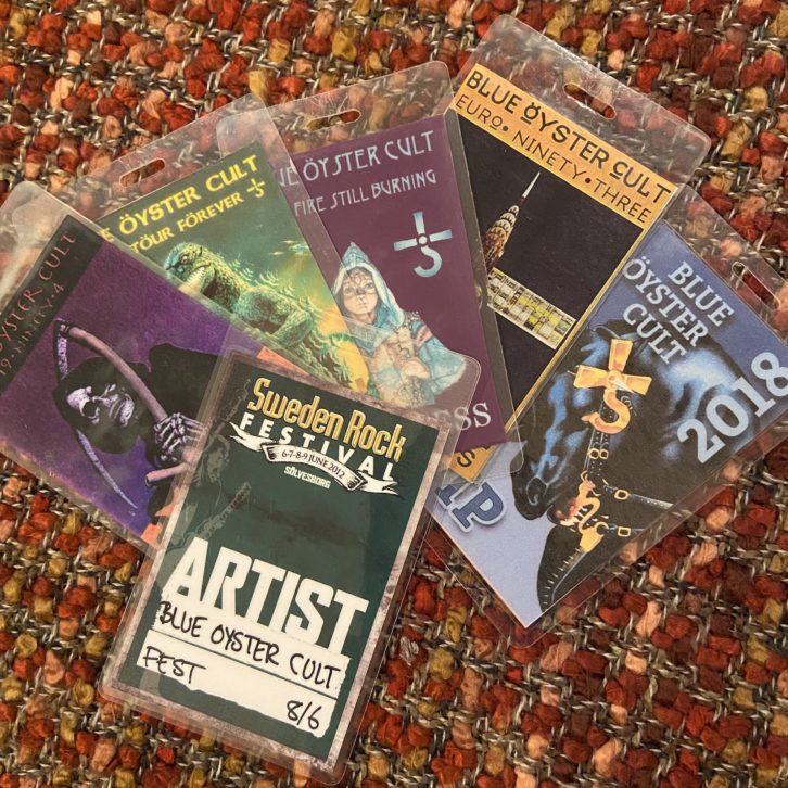 blue oyster cult crew laminates