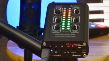 CEntrance's The Bouncher 10-channel summing line mixer.