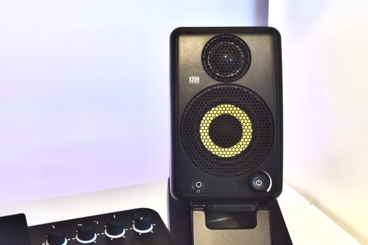 The KRK GoAux 3 system is squarely aimed at content creators, students and pros on the go.
