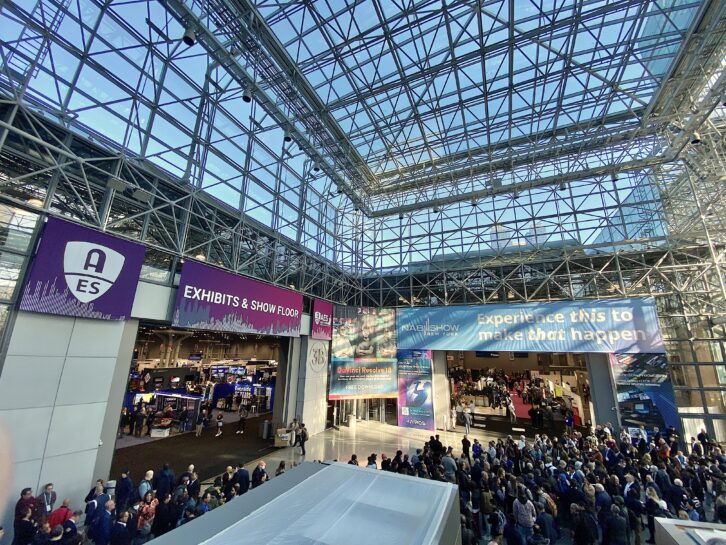 The AES NY 2022 Convention was slammed from the moment it started.