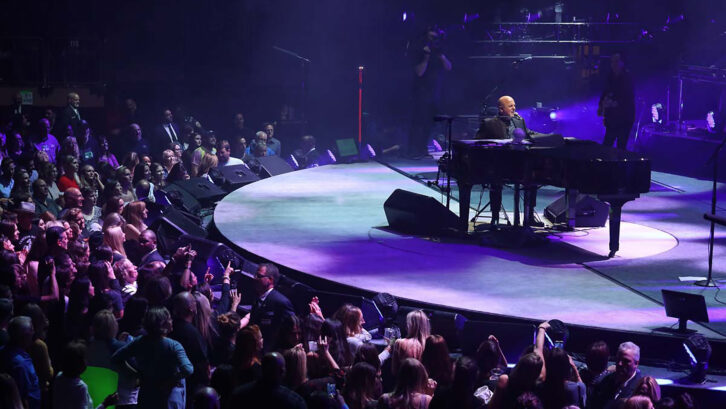 Billy Joel in concert at Madison Square Garden. Photo: Myrna Suarez.