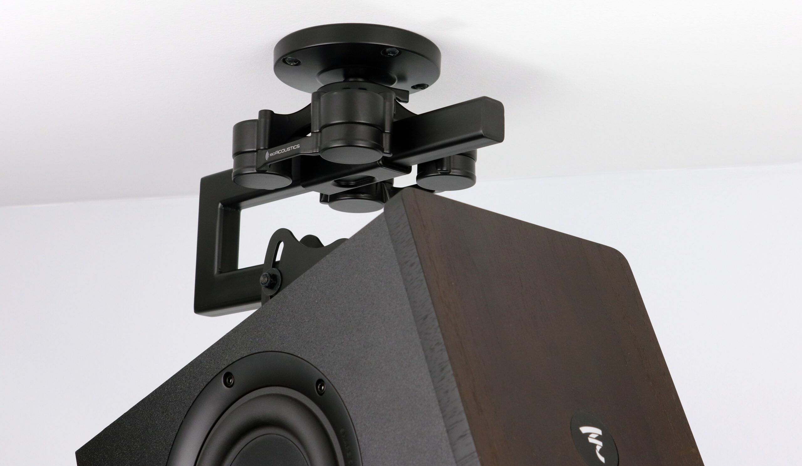 IsoAcoustics Introduces V120 Mount to Isolate Height Speakers for Immersive Audio