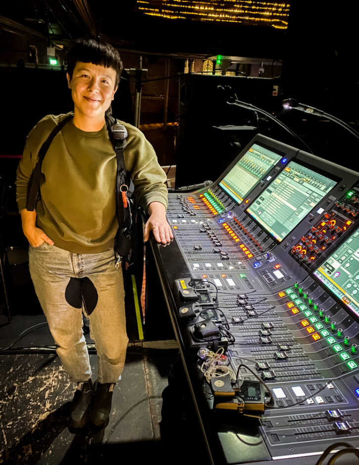 Engineer Kessiah Gordon tackled monitors for Courtney Barnett throughout 2022 on a variety of Yamaha Rivage consoles supplied by Eighth Day Sound.