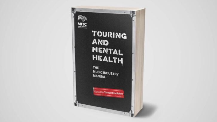 A new book, 'Touring and Mental Health: The Music Industry Manual,' will debut from Omnibus Press on March 23.