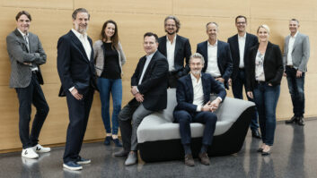 The new management team of the Sennheiser Group, consisting of Co-CEOs, EMB and extended EMB (from left to right): Markus Redelstab, Ralf Oehl, Yasmine Riechers, Greg Beebe, Daniel Sennheiser, Ron Holtdijk, Dr. Andreas Sennheiser, Steffen Heise, Mareike Oer, Dr. Andrew Fisher