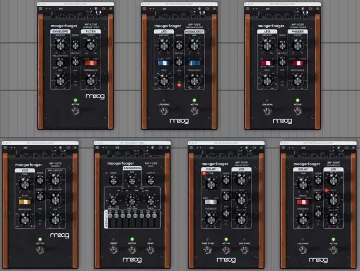 MOOG MOOGERFOOGER S-SERIES PLUG-INS