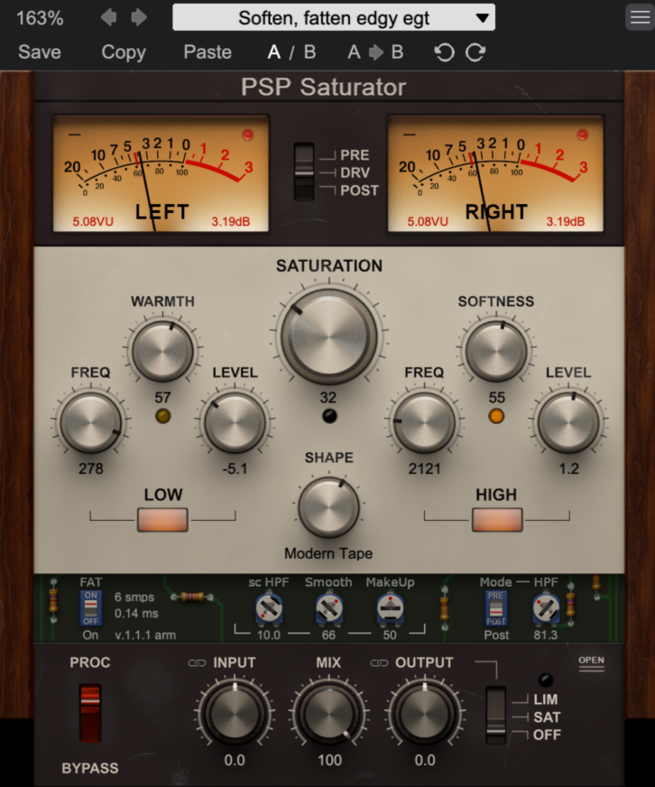 PSP SATURATOR PLUG-IN - Gear of the year