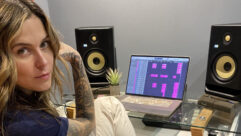 Moa Munoz, bassist for Olivia Rodrigo, has outfitted her studio with KRK Rokit 7 G4 monitors.