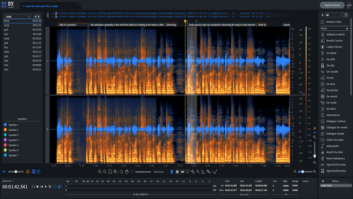 Text Navigation and Multiple Speaker Detection are new features for the Audio Editor in RX 10 Advanced.