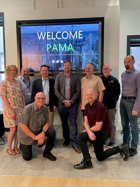 A recent gathering of PAMA members in Chicago. 