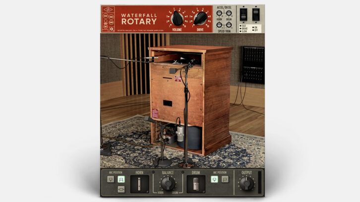 Universal Audio Waterfall Rotary Speaker Plug-In.