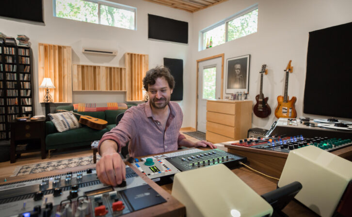 Mix engineer Jason Richmond. PHOTO: Teddy Denton.