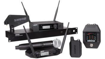 Shure GLX-D+ Dual Band Wireless System.