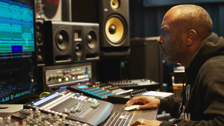 DJ Jazzy Jeff in a still from a promotional clip for Command Central: Making Beats. Photo: DJ Jazzy Jeff/CafeMedia.
