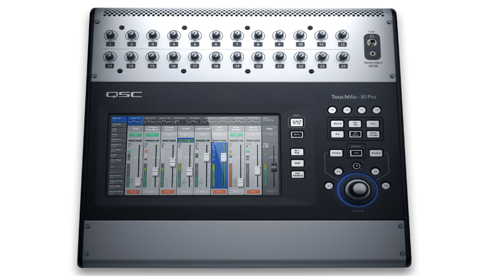 QSC TouchMix30 Pro Mixer Gets V3.0 Firmware Update
