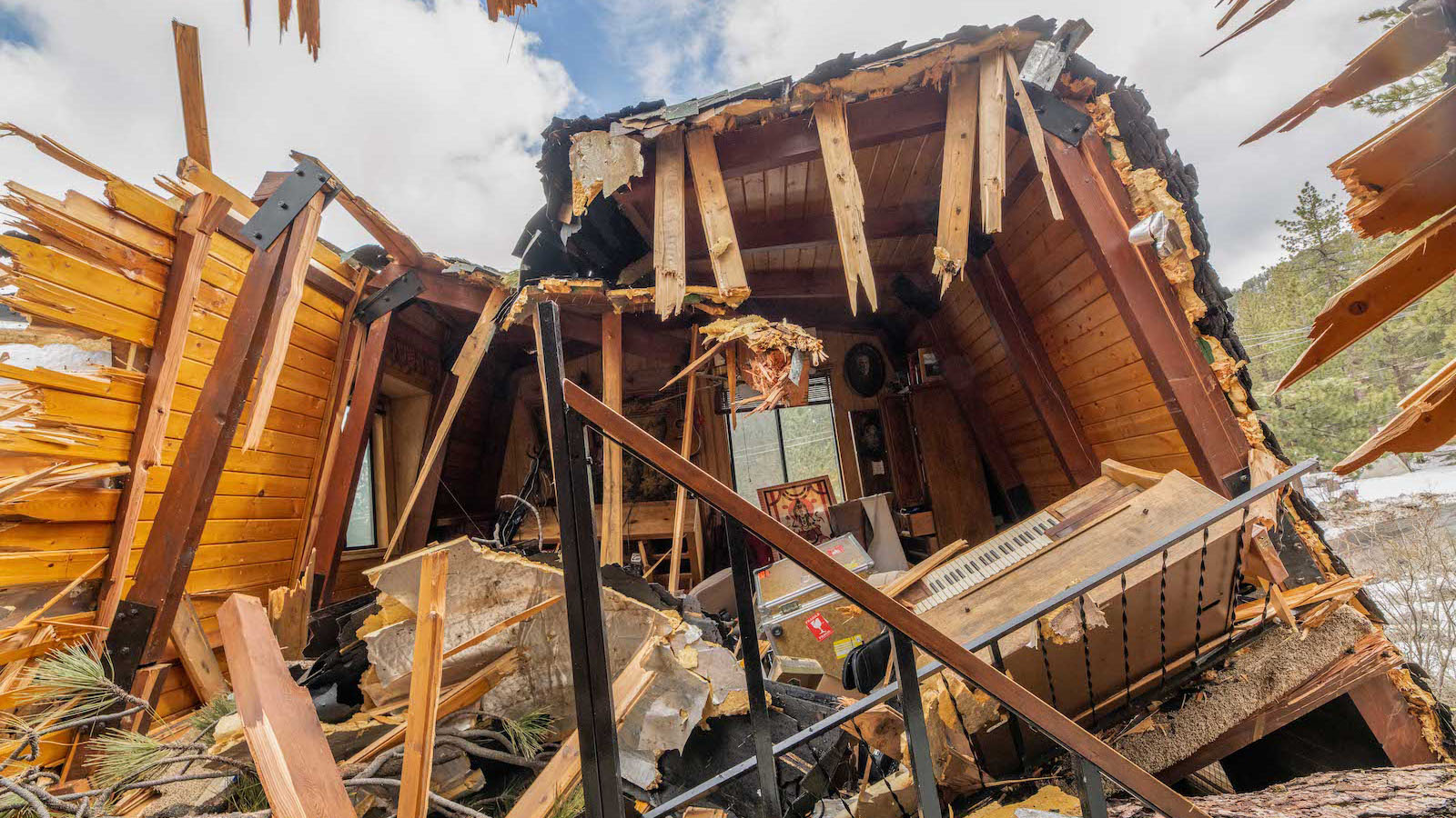 Falling Tree Destroys Ronan Chris Murphy’s Recording Studio - Mixonline