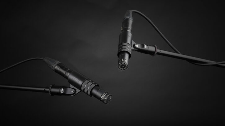 The new DPA compact 2012 cardioid and 2015 wide cardioid microphones.