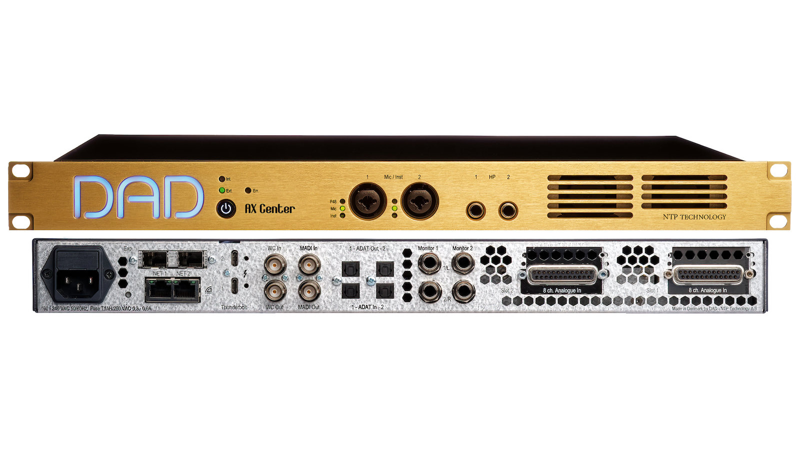 DTM・DAW NTP DAD ax32 DADlink coming to the DAD AX32 - James Richmond