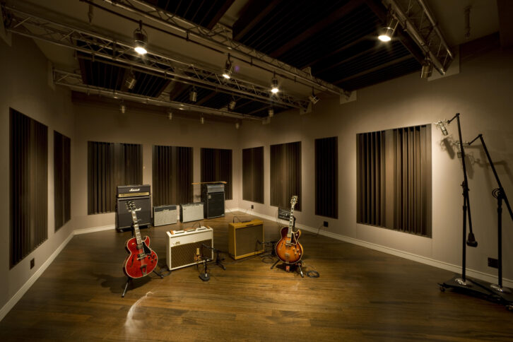 The Studio 1 live room at The Hit Factory, in the NoHo area of Manhattan. PHOTO: Robert Wright